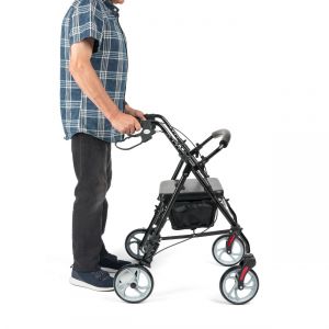 Stranski pogled na rolator Carbon