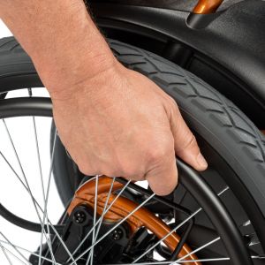 Možnost ročnega pogona električnega vozička