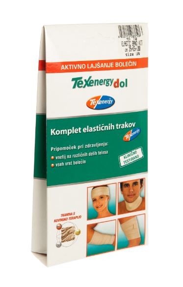 Komplet elastičnih trakov Texenergy
